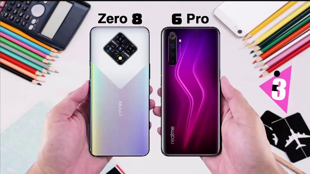 مقارنه بين انفينكس زيرو 8 وريلمي 6 برو | infinix zero 8 vs realme 6 pro