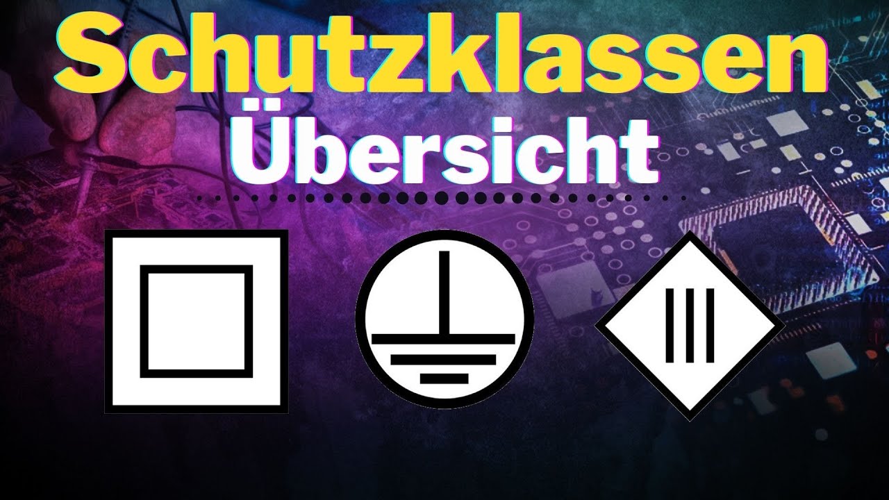 Schutzklassen 0, 1, 2 und 3 einfach erkl&auml;rt | Grundlagen Elektrosicherheit