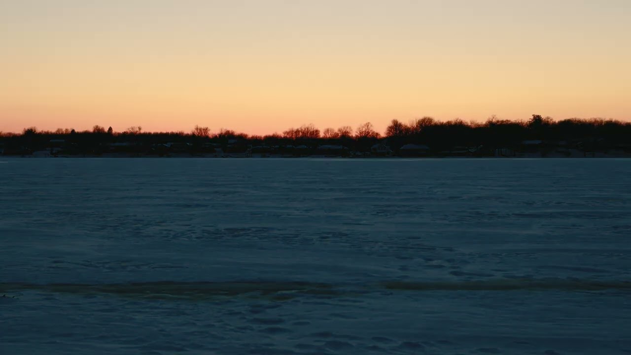 Town of Winona Lake Winter Time Lapse
