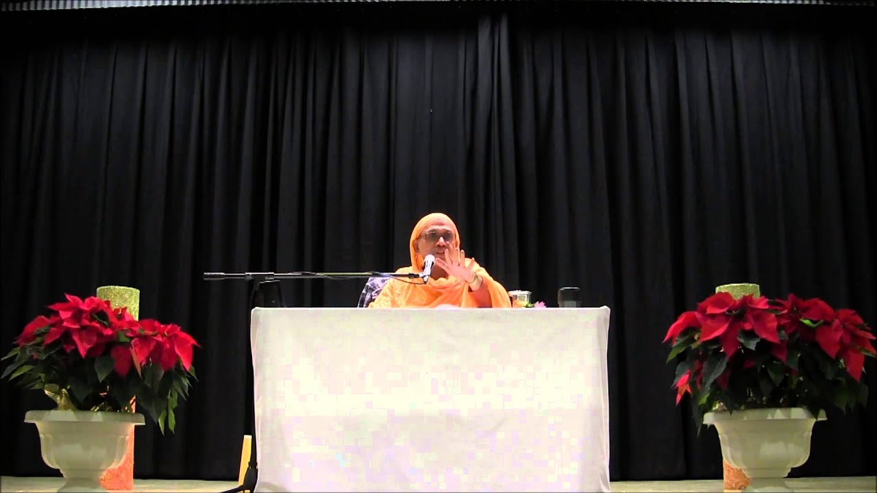 Daksinamurti Stotram, Day 5 Dec 8 2013, SF Bay Area, Swami Tattvavidananda Saraswati