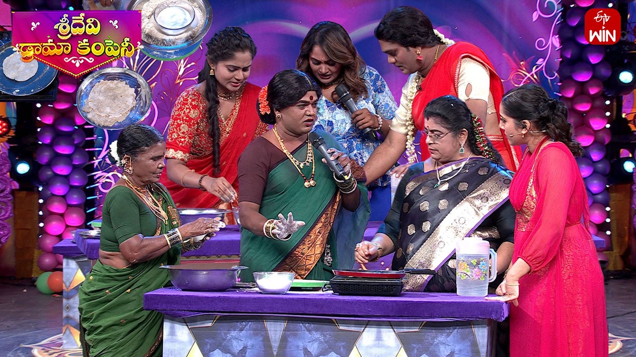 Funny Cooking Segment | Sridevi Drama Company | 8th March 2026 | ETV Telugu
