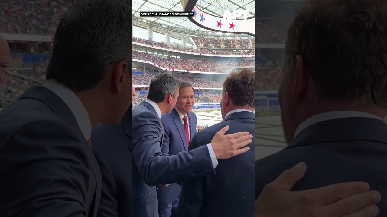 Football Leadership Meets U.S. Secretary at World Cup Game | APT