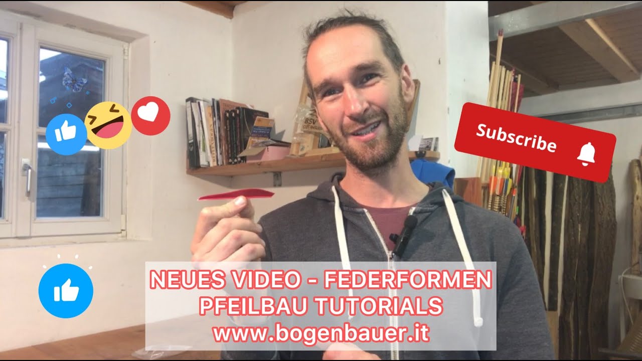 Was ist die Beste Federform für deine Pfeile - Pfeilbau Tutorials - Wie du Pfeile baust - Bogensport