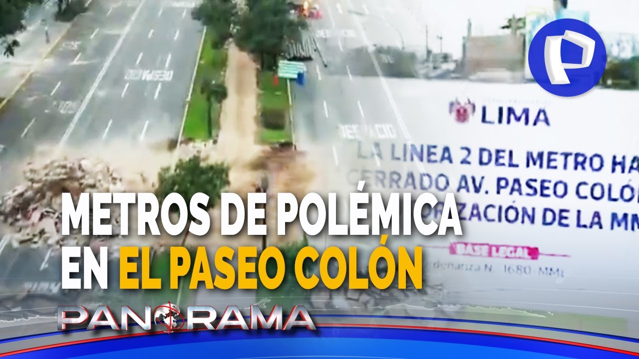 Metros y metros de polémica en Paseo Colón: empresa y Gobierno enfrentados con Municipalidad de Lima