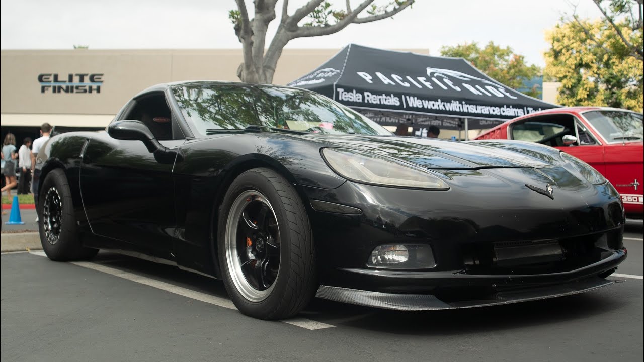 Nitrous + supercharged C6 LS3 makes big numbers dyno + mexico pulls