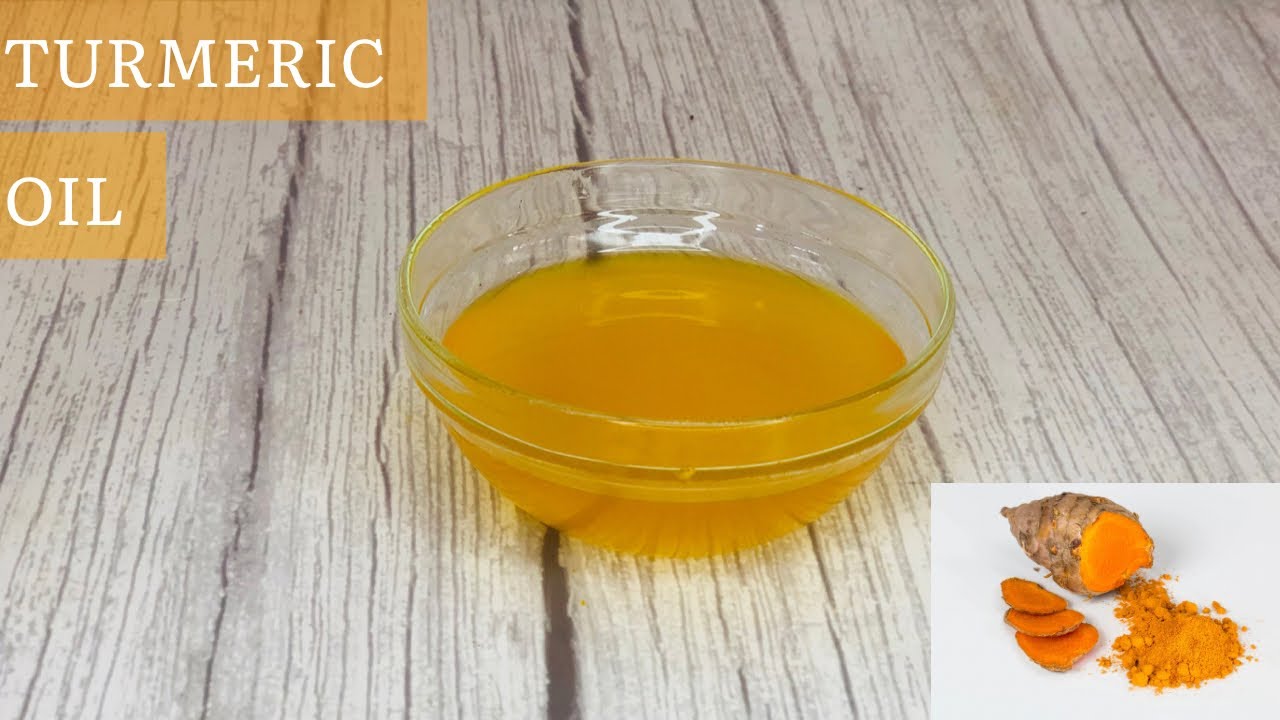HOW TO MAKE TURMERIC OIL FOR GLOWING SKIN | HOW TO MAKE TURMERIC OIL FOR SKIN | DIY TURMERIC OIL