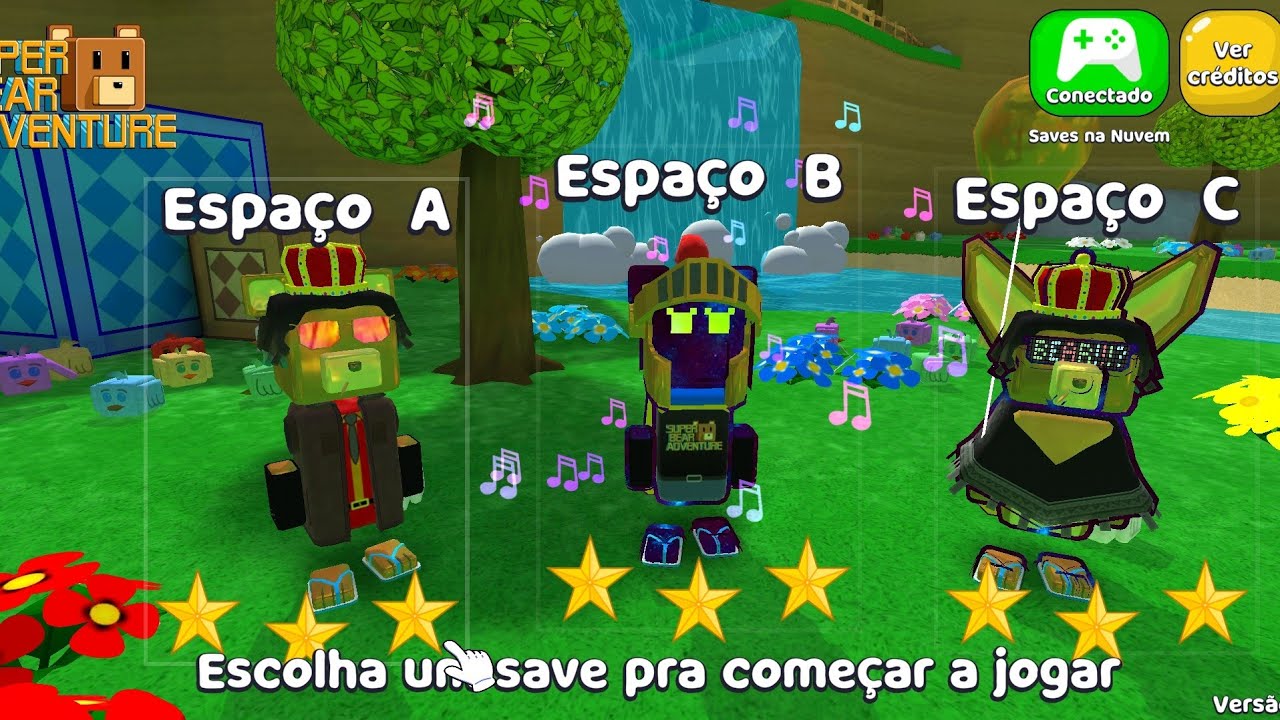 Super Bear Adventure como ter o save tudo liberado tudo 100% é o Premium especial de 90 inscritos 