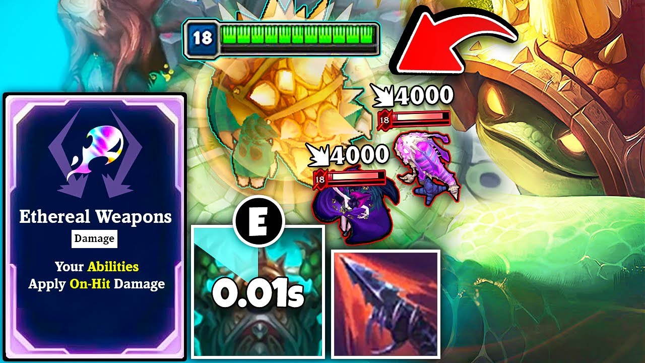 Rammus, but I have 1300 armor and my W reflects TRUE DAMAGE | 2v2 Arena
