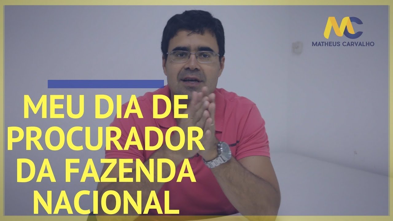 Meu dia de Procurador da Fazenda Nacional