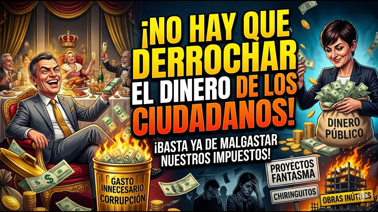 Hay administraciones que derrochan nuestro dinero