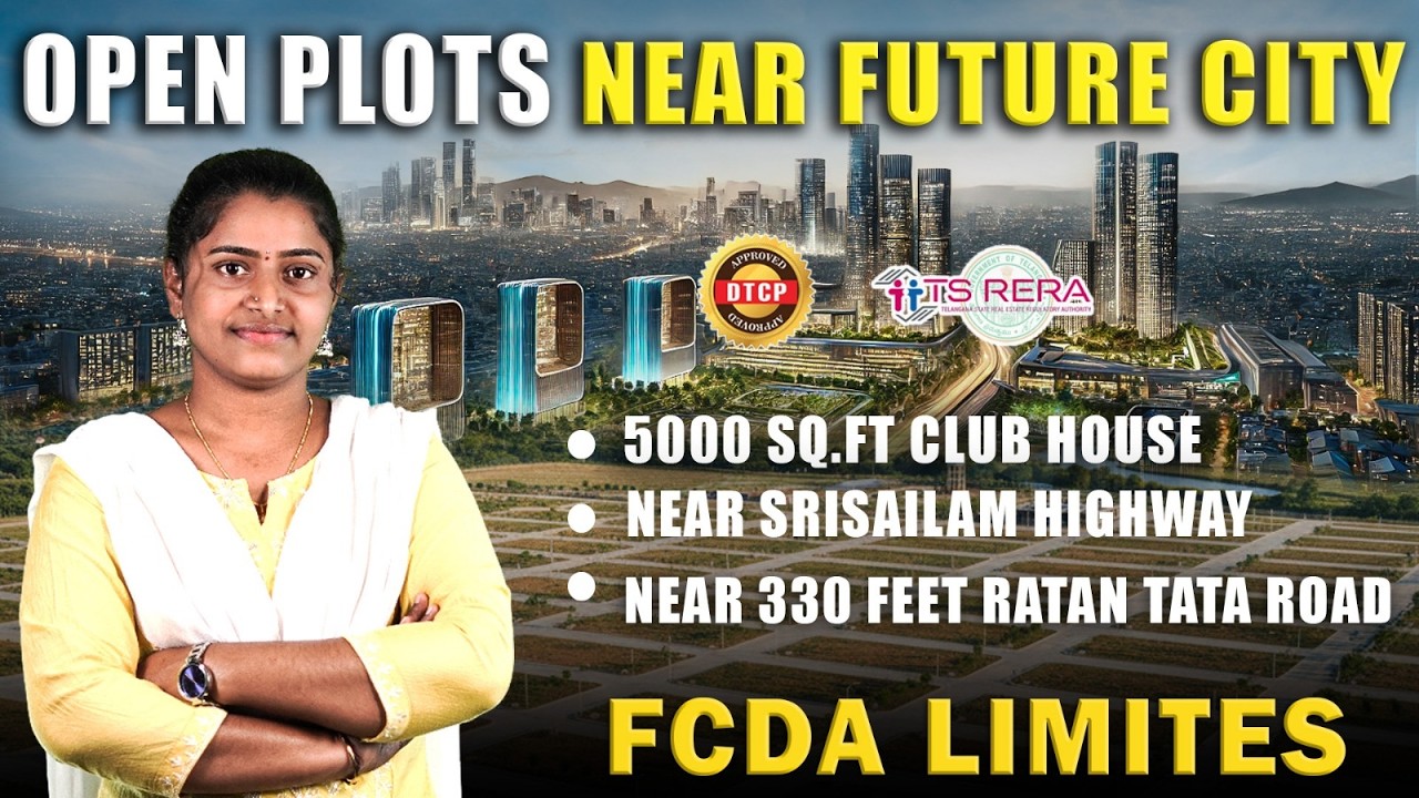 Open Plots near future city, Kadthal | Plots near Srisailam Highway
