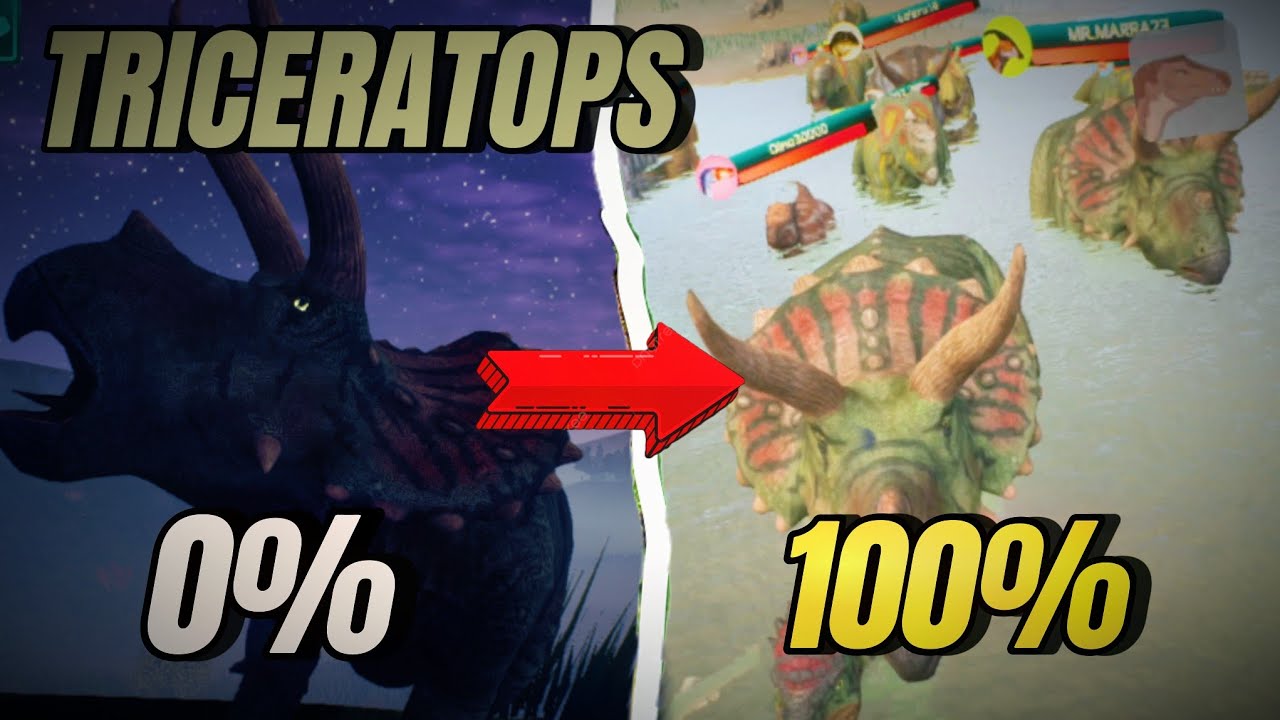 SOBREVIVO de 0 a 100% con TRICERATOPS | ELIMINAMOS A LOS CHINOS EN ASIA #thecursedisle