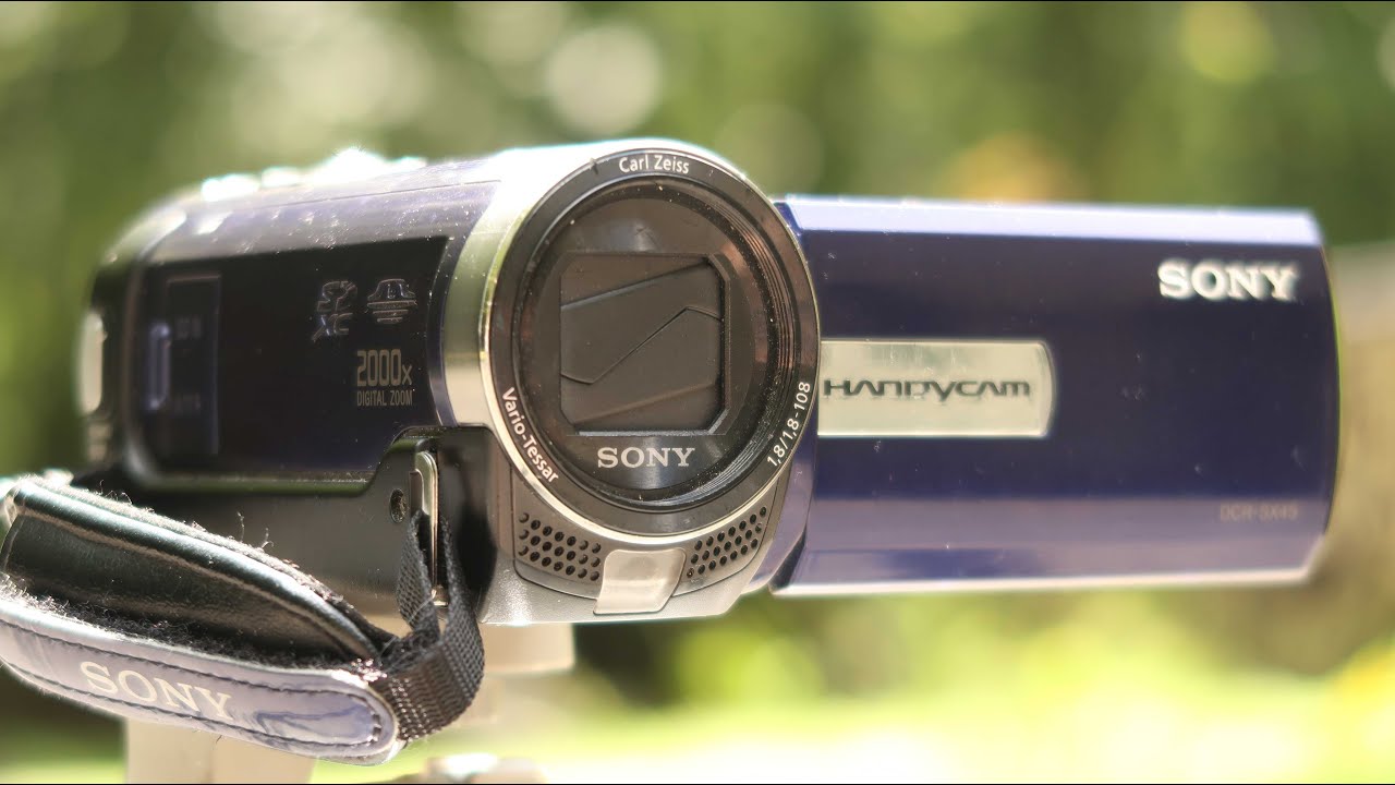 Sony Handycam DCR-SX45:  Review and Test Footage