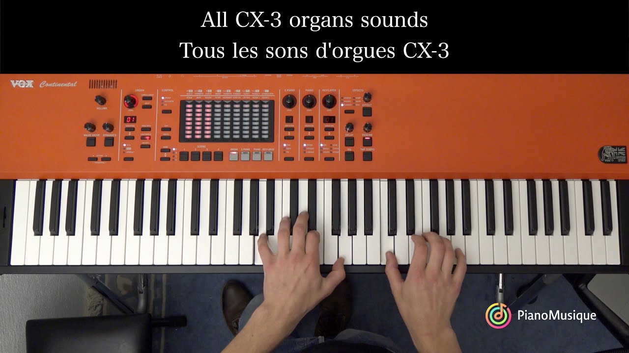 VOX CONTINENTAL - All Sounds - Tous les sons