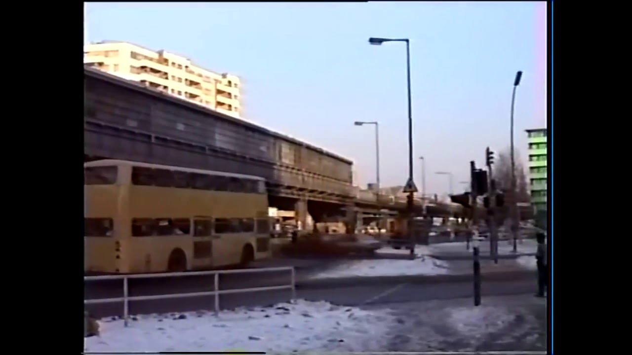 West-Berlin 1987 - U-Bahnfahrt in Kreuzberg