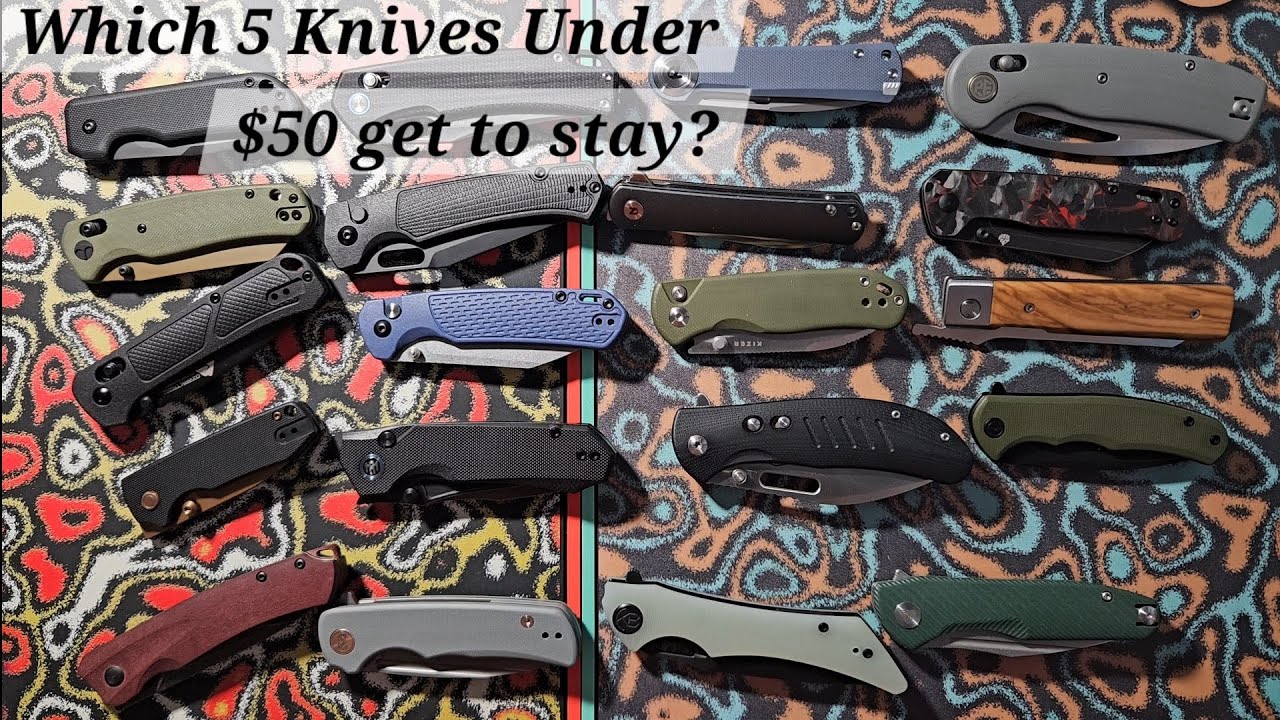 Which 5 Knives would you keep 🤔!!??
