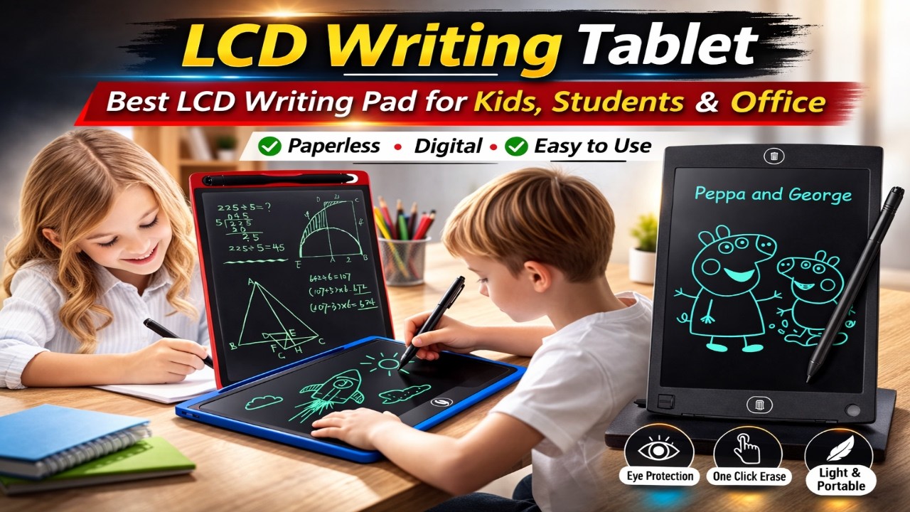 Portronics Ruffpad 15 Re Writable LCD Tablet