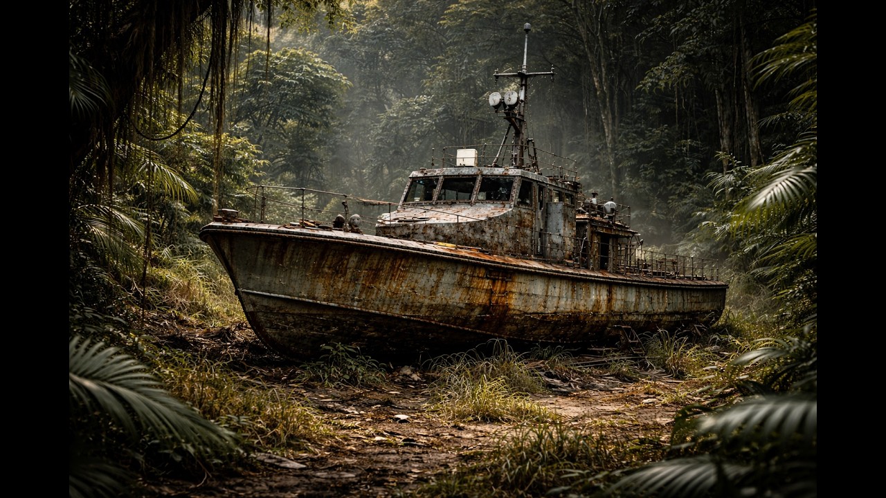 “We Found an Abandoned Patrol Boat in the Jungle — Full Restoration”