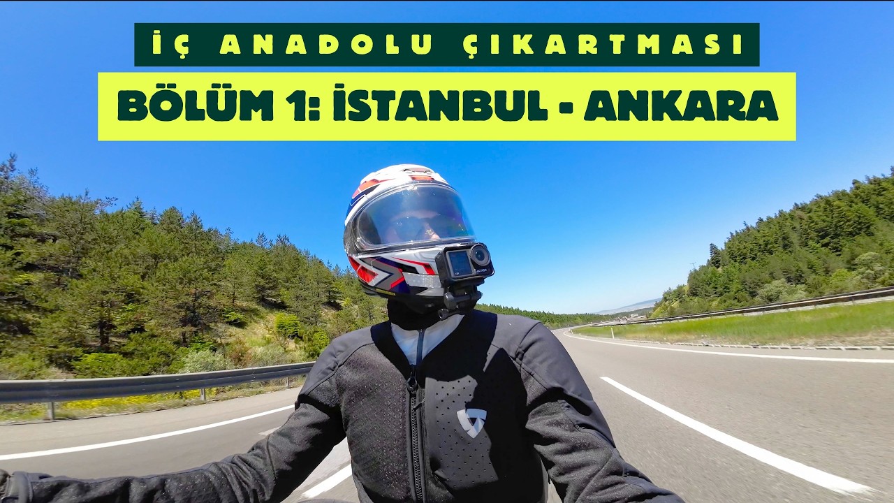 Tiger 800 ile Uzun Yol | İç Anadolu Çıkartması Bölüm 1: İstanbul - Ankara
