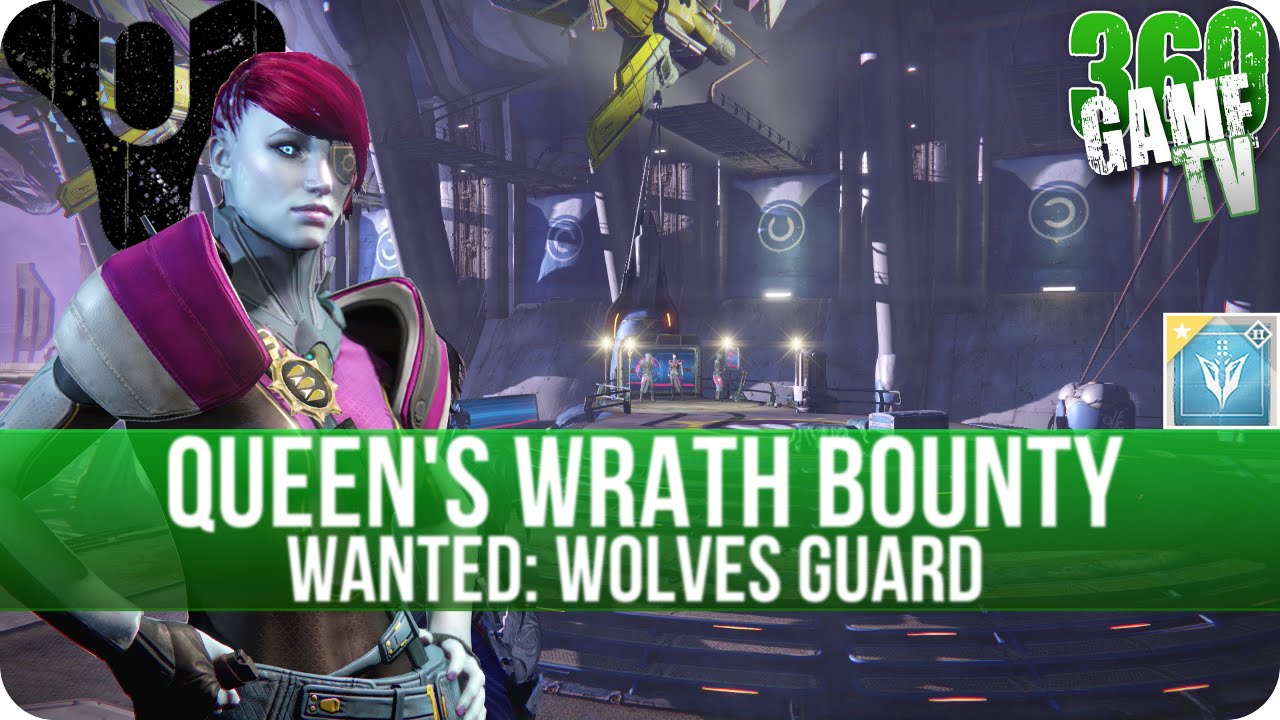 Destiny - Wanted: Wolves Guard (Campus-9 Venus) - Queens Wrath Bounty Location / Walkthrough