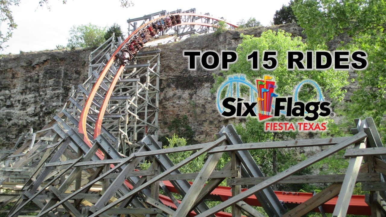 15 лучших аттракционов в Six Flags Fiesta Texas