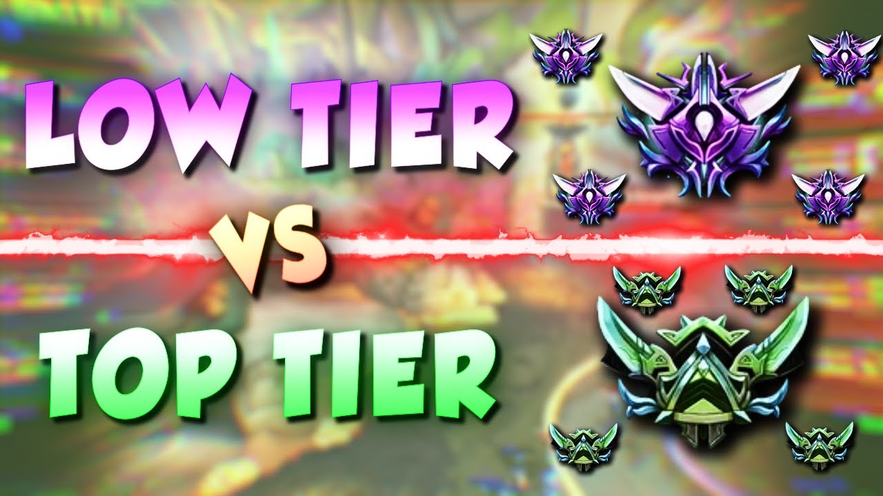 CAN PLAT PLAYERS ON SS TIER GODS BEAT MASTERS ON C TIER?