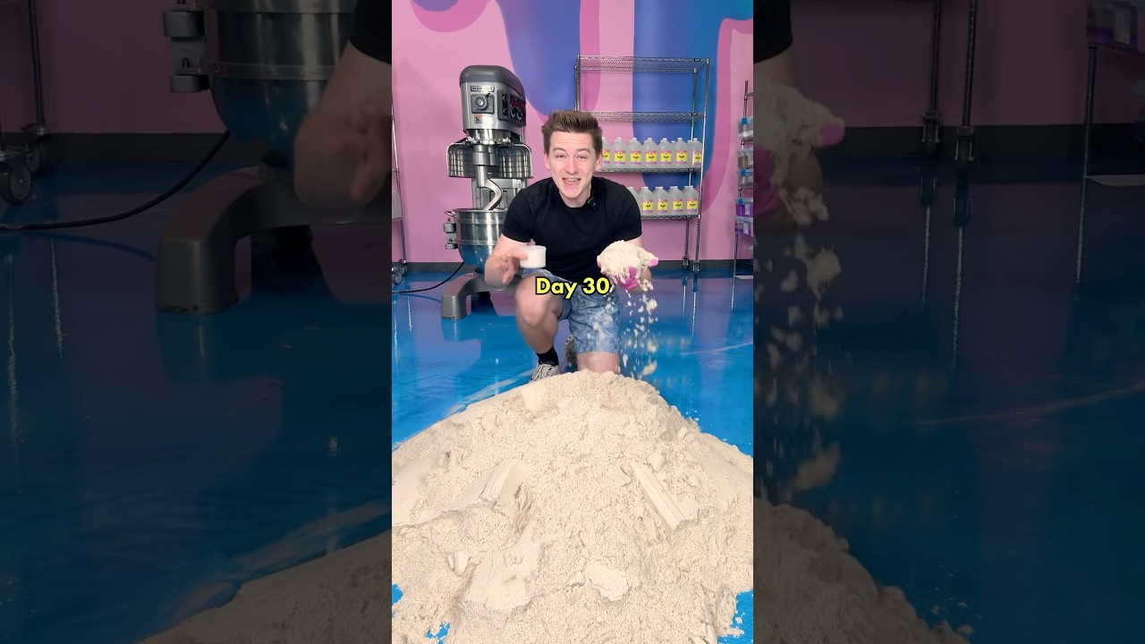Day 30 of Adding Sand to Slime!