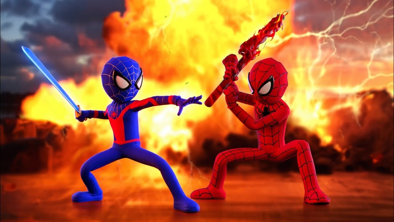 Stickman Duelist with Spider Head 🤯 Insane Fighting Gameplay