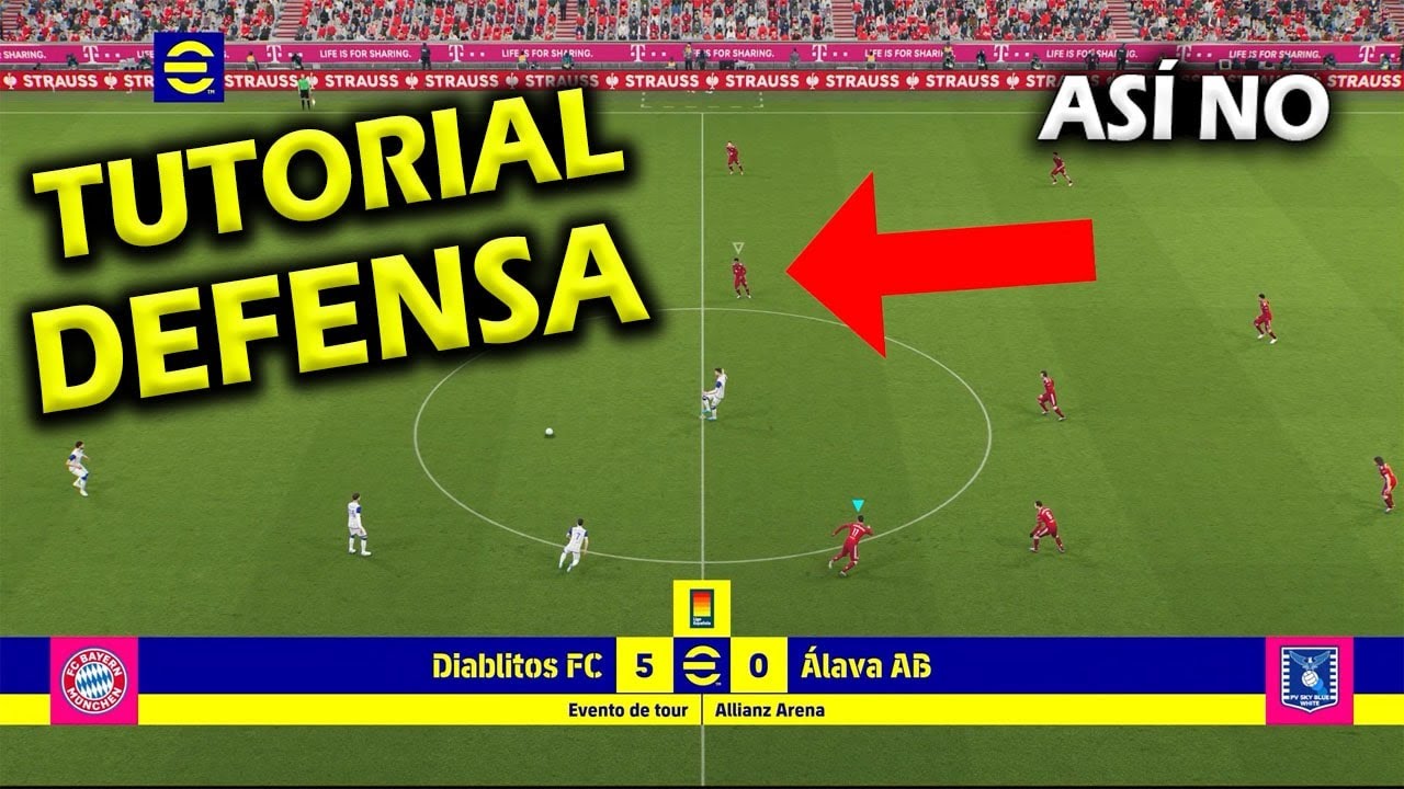 ¿Cómo hacer defensa secundaria? Cómo defender en eFootball [Tutorial] | BillyJoker.