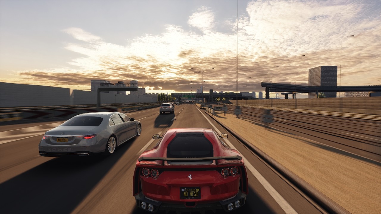 1000HP Ferrari 812 Superfast Cutting Up On Shutoko Expressway Japan | No Hesi Assetto Corsa