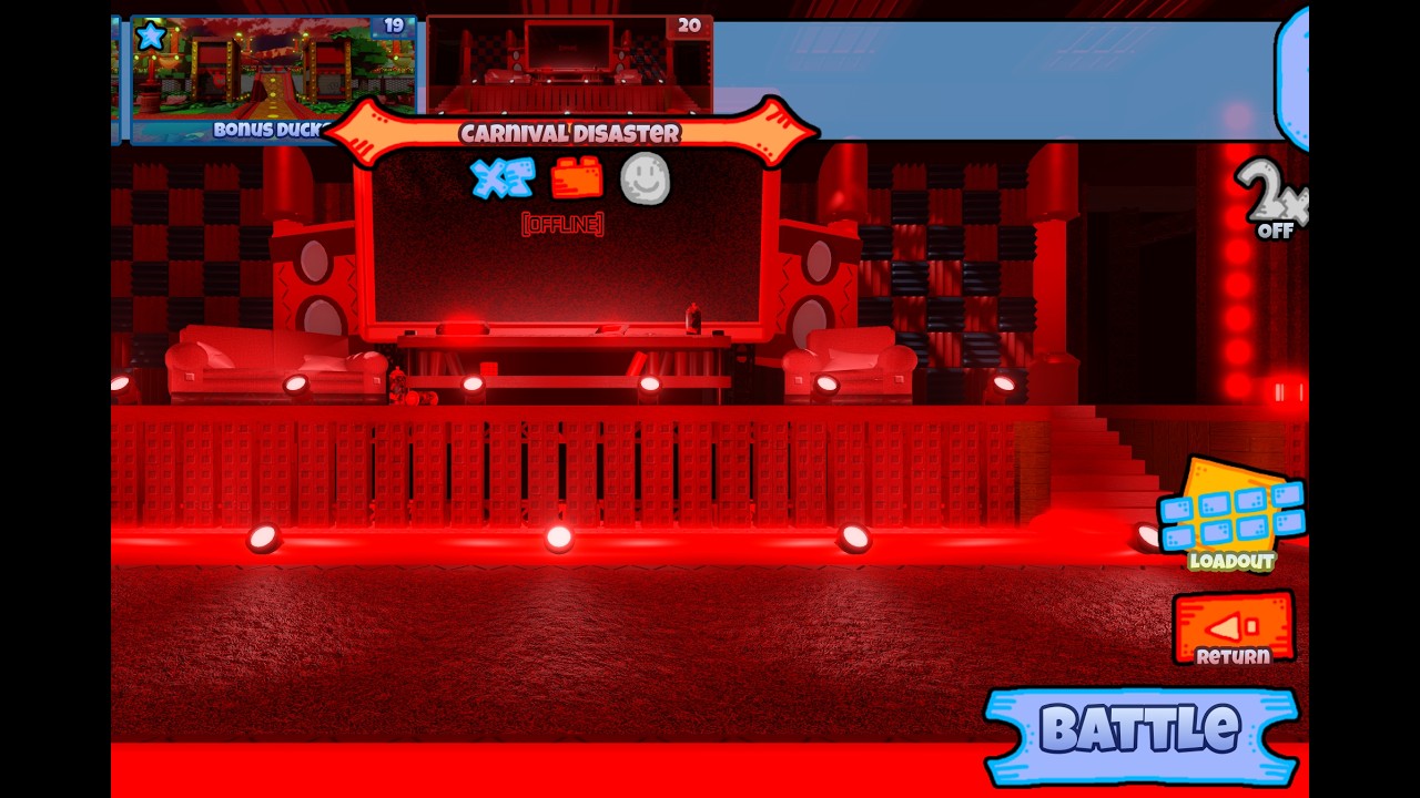 The Battle Bricks Carnival Disaster Tumore is TERRIBLE!!! (failed like 20+ times already) | Roblox