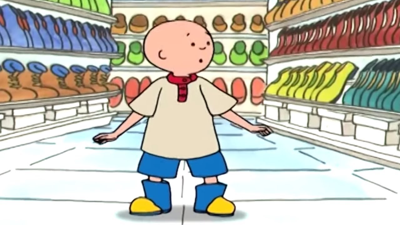Caillou ve Yeni Ayakkabılar | Caillou Türkçe - WildBrain