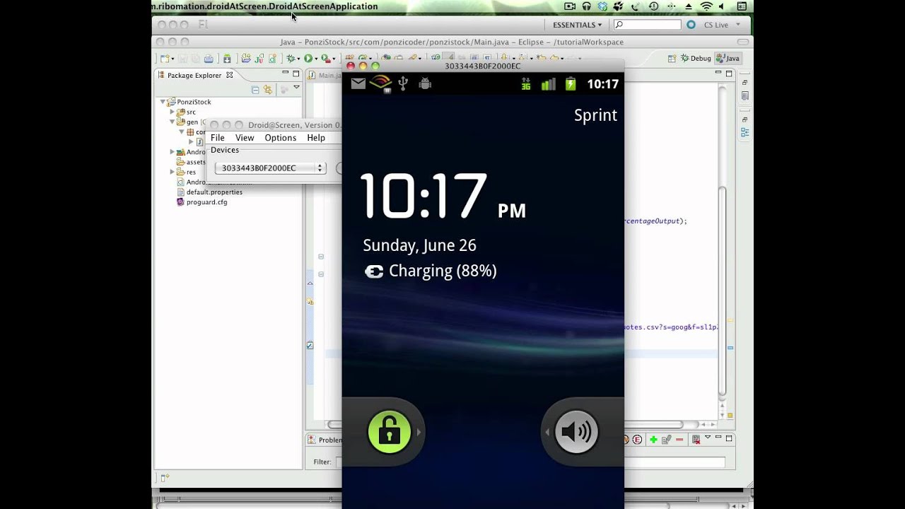 Android Tutorials: Learn by Doing 3.4 - Click Events and Web Services