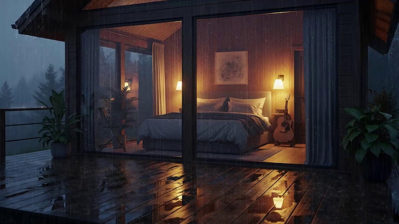 Drift Off Fast with Relaxing Rain and Piano Music | Insomnia Relief & Calm Mind