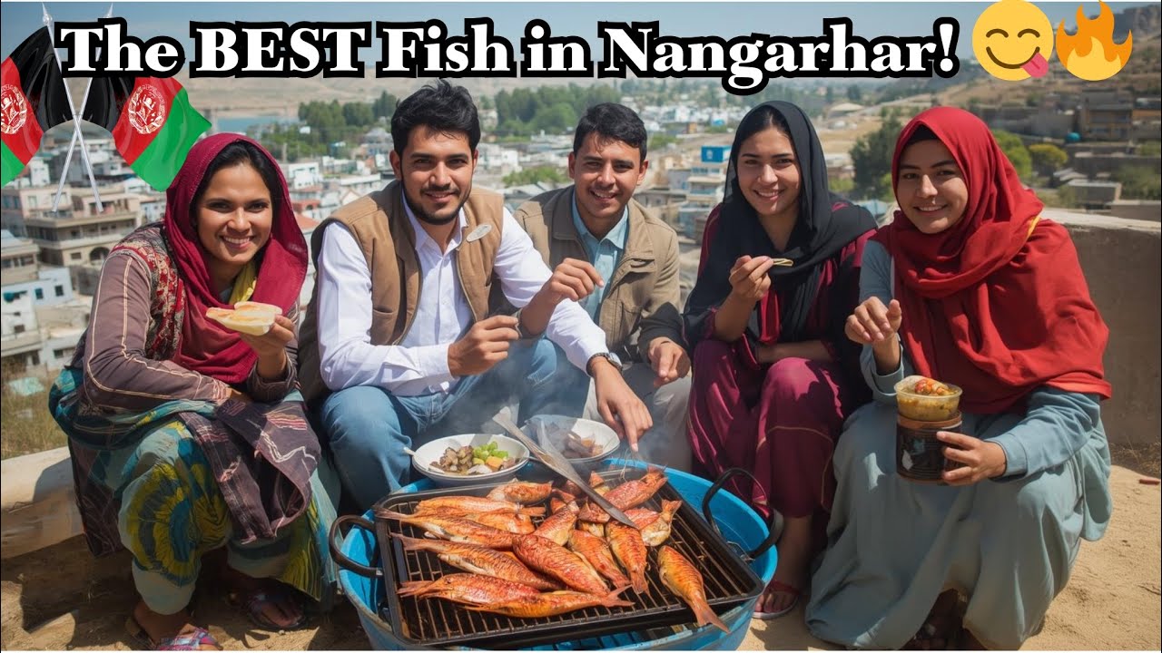 Tasting Delicious Local Fish in Nangarhar | Afghan Street Food & City Tour
