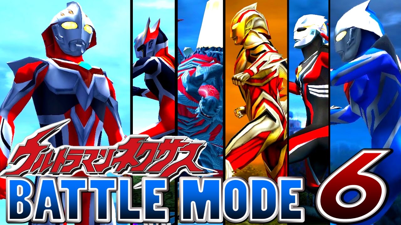 Ultraman Nexus - Battle Mode Part 6 -  Ultraman Nexus Junis ( The 2nd Deunamist ) 1080P HD 60fps