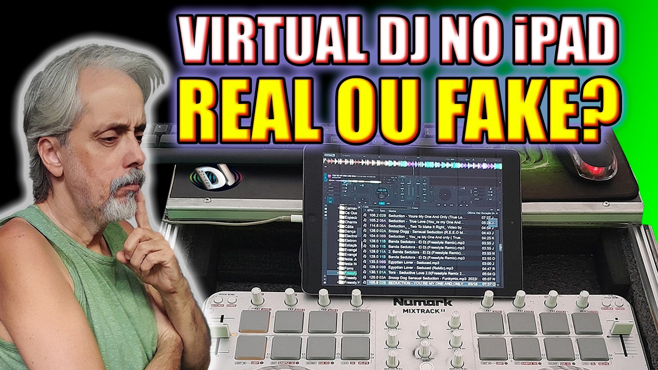 VIRTUAL DJ no IPAD: Realidade ou apenas um truque? 🤔