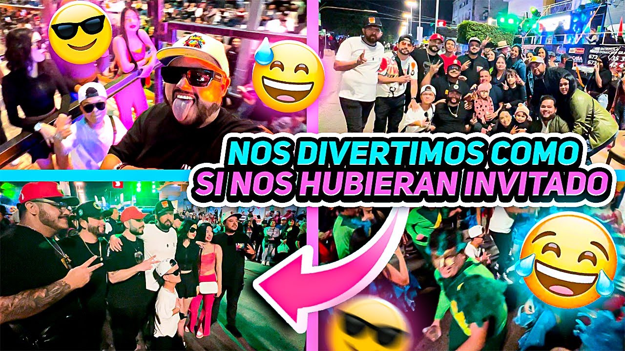 NOS COLAMOS al recorrido del CARNAVAL