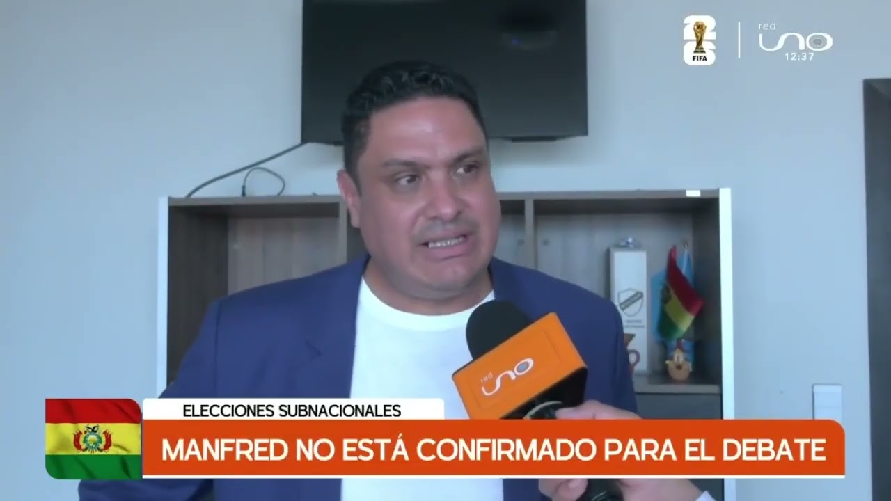Manfred no está confirmado para el debate