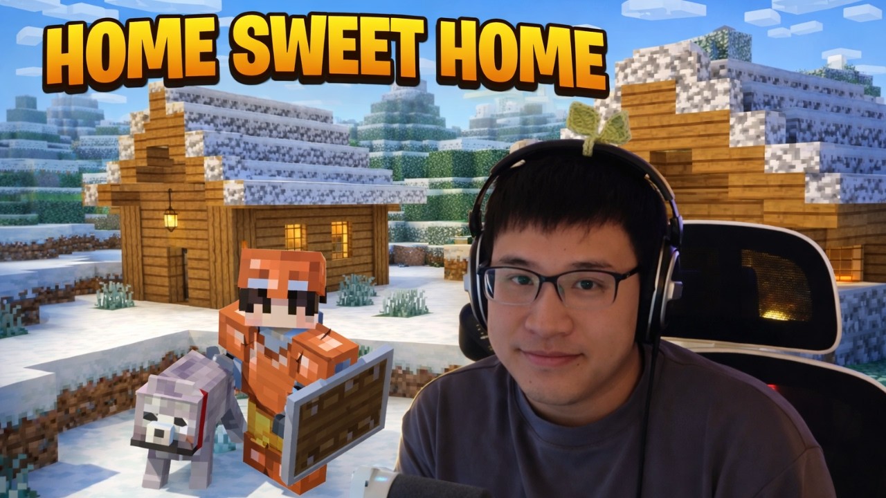 Home Sweet Home | Minecraft Hardcore | Day 8