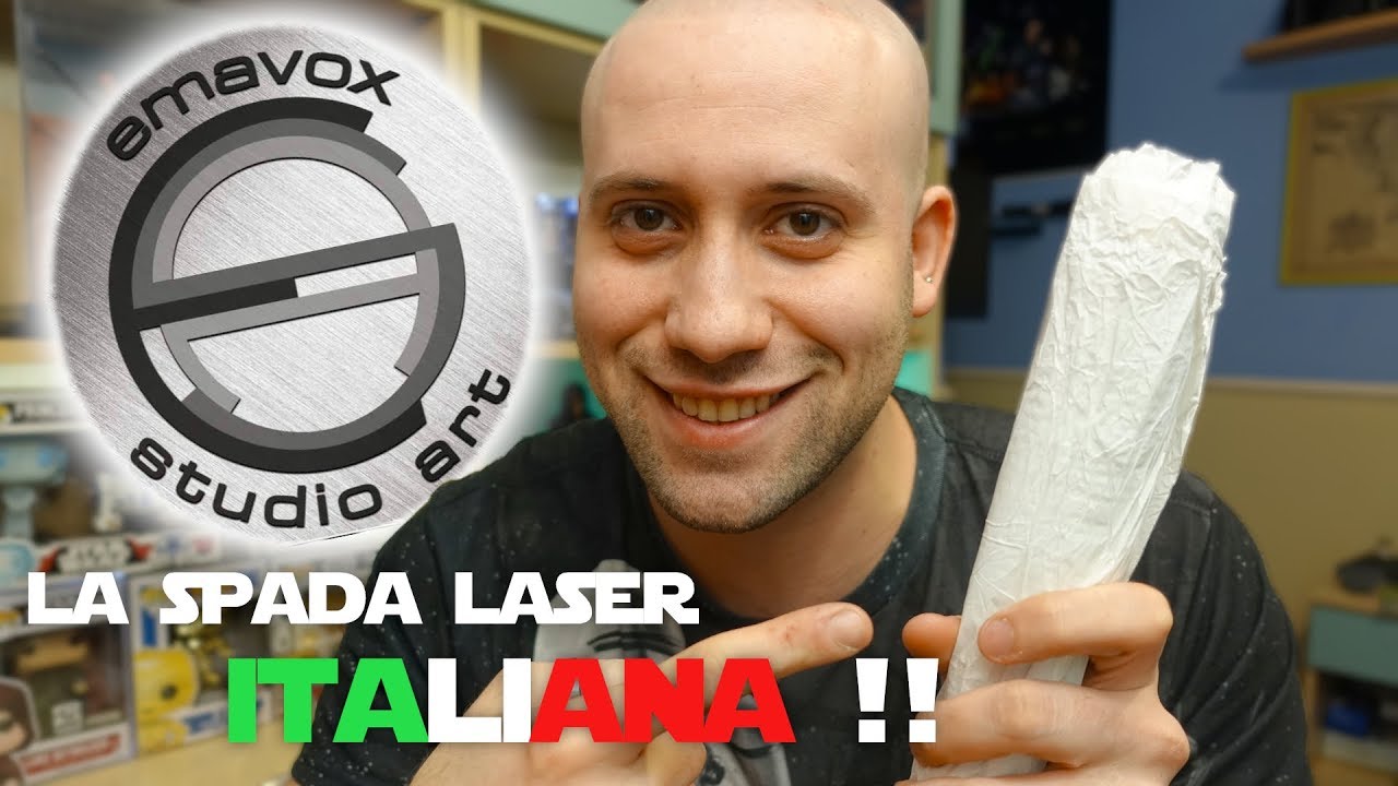 LA SPADA LASER ITALIANA - Emavox Studio Art | Giochi Stellari