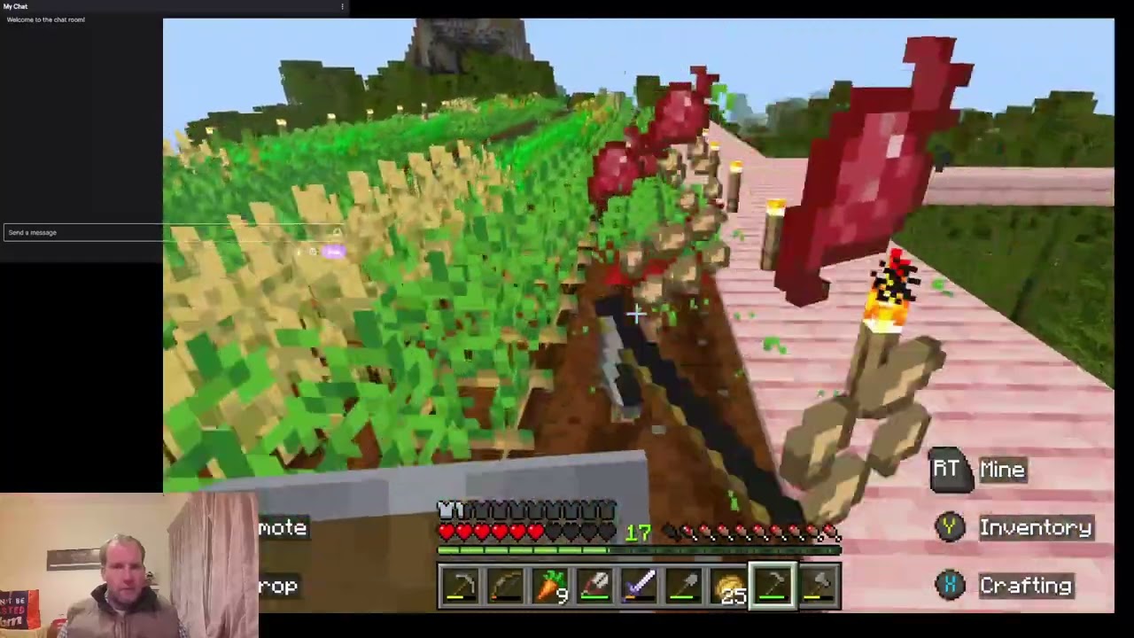 Minecraft Mountain survival day 23 part 2