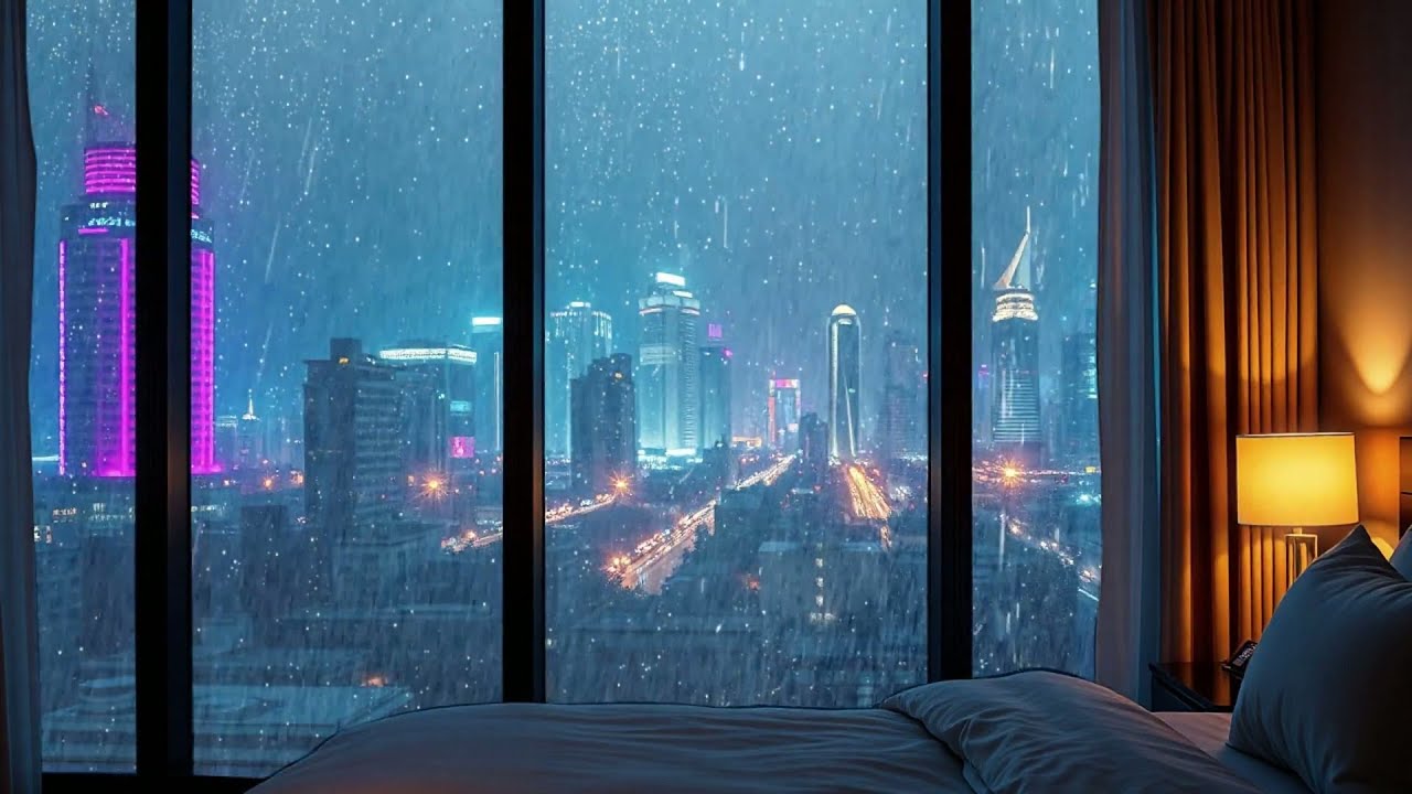 Deep Sleep Rain Sounds 🌧️ Relaxing White Noise for Insomnia, Stress Relief & Focus