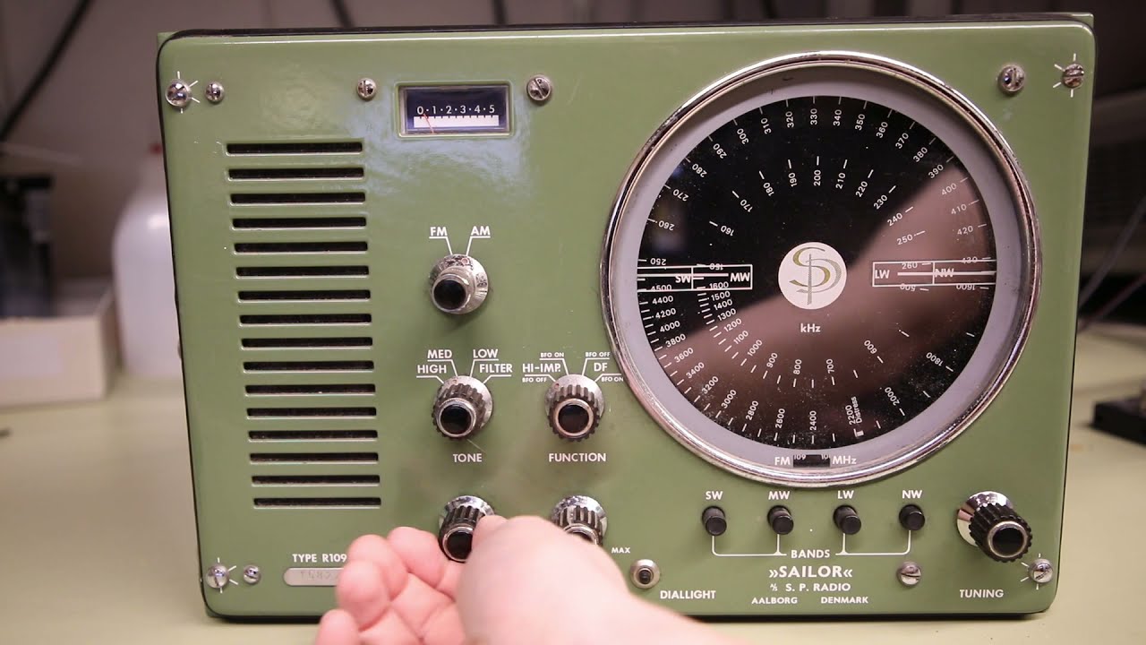 Sailor R109 from SP Radio Denmark