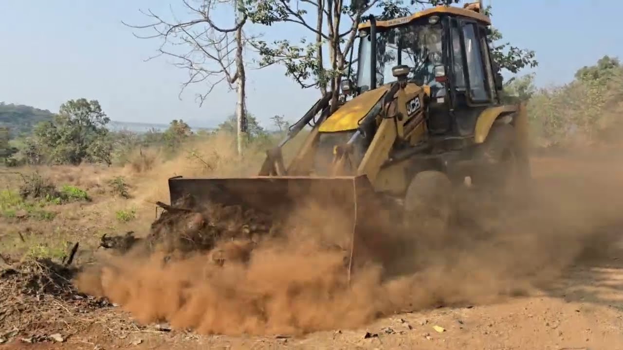 JCB Loader Road Construction Work | Soil Filling & Leveling