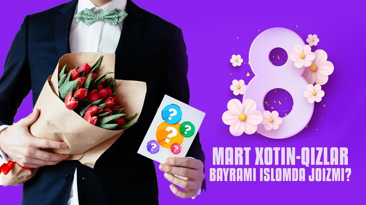 8 mart xotin-qizlar bayrami islomda joizmi? | Ustoz Abdulloh Zufar