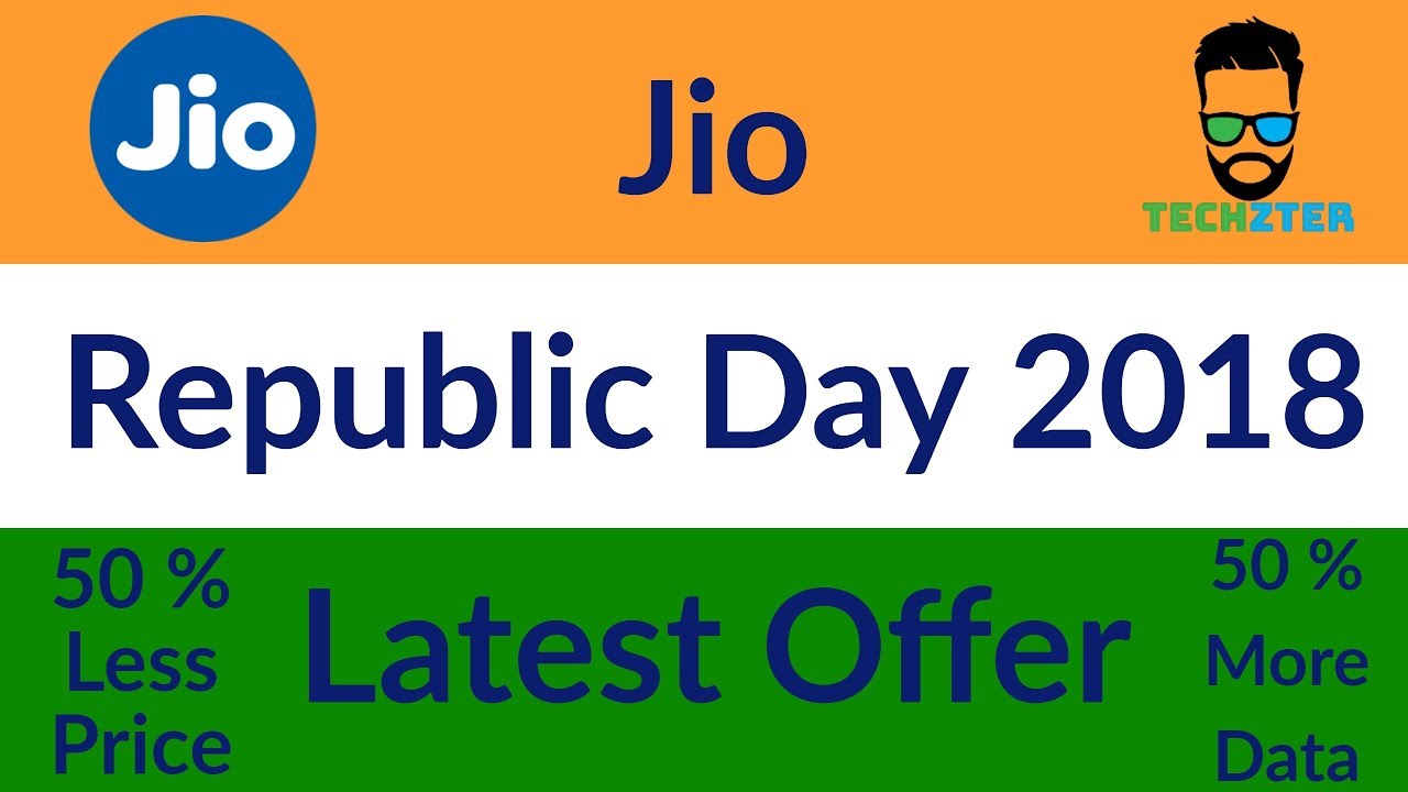 Jio Republic Day Offer | Jio Recharge | Jio New Plan 2018