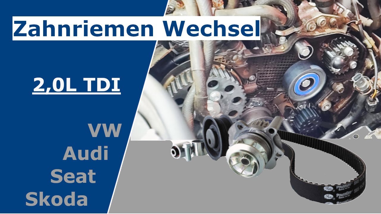 Zahnriemenwechsel Skoda Yeti / 2L TDI / CFHA / Anzugsdrehmomente