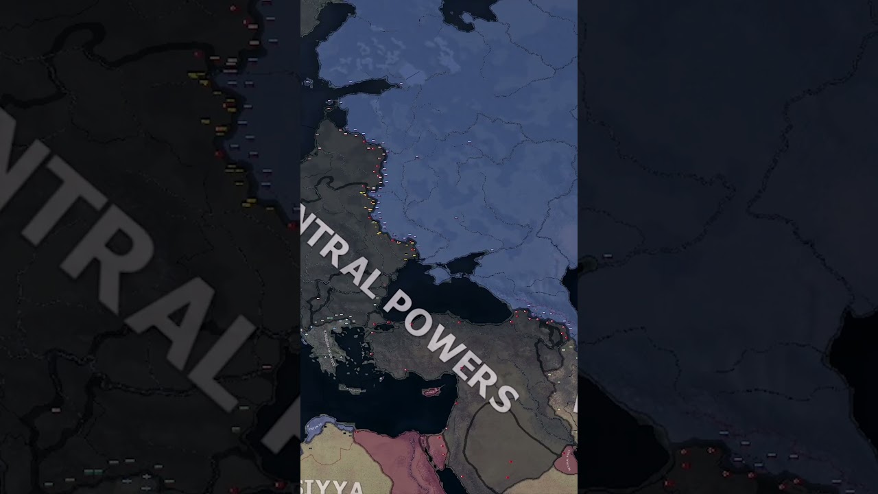 What If Britain Was Neutral In World War One? l HOI4 TImelapse #hoi4 #history #ww1 #unitedkingdom