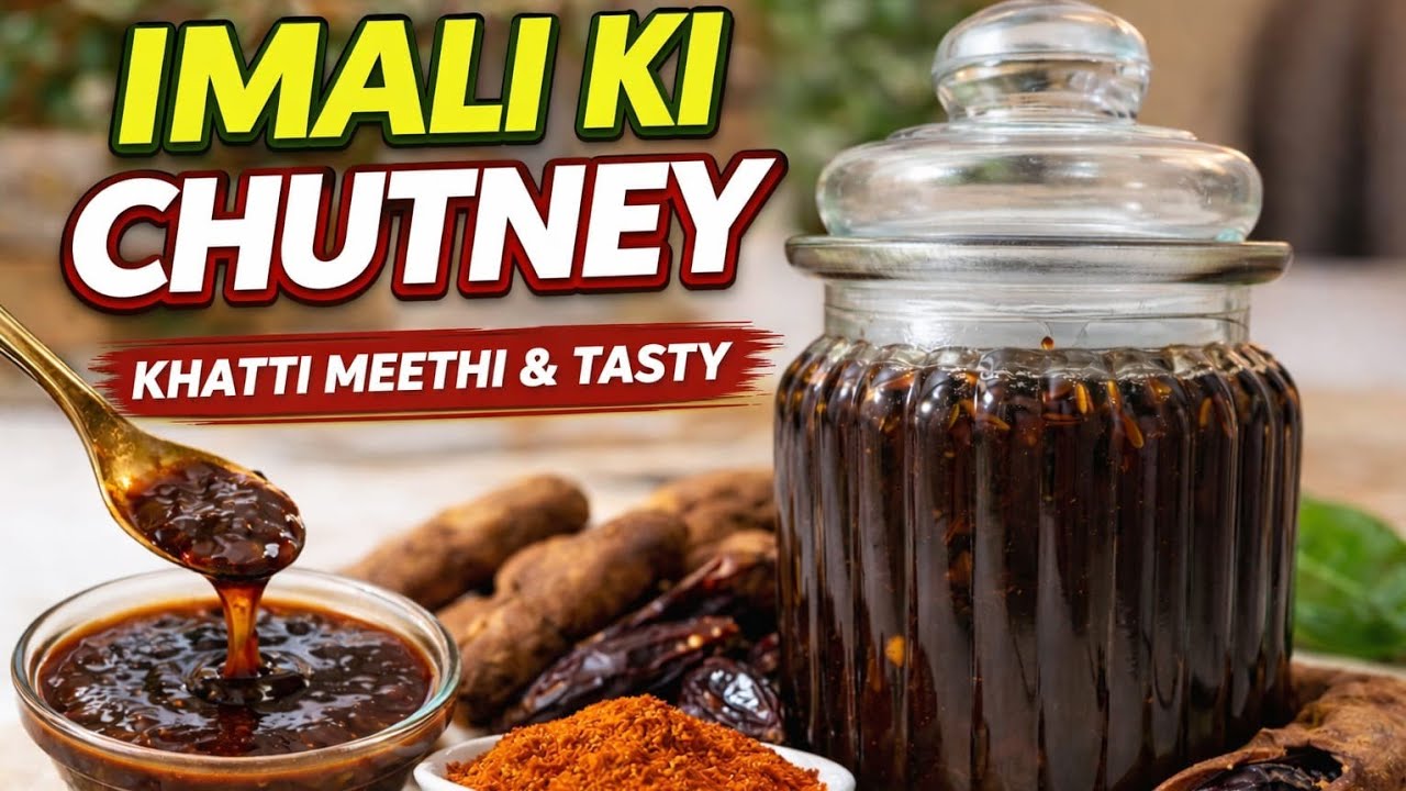 खट्टी-मीठी इमली की चटनी | Samosa aur Chaat ke liye Perfect Imli Chutney Recipe